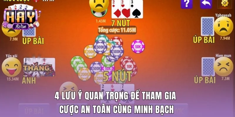 Nguyên tắc chơi bài cào 3 lá an toàn và minh bạch