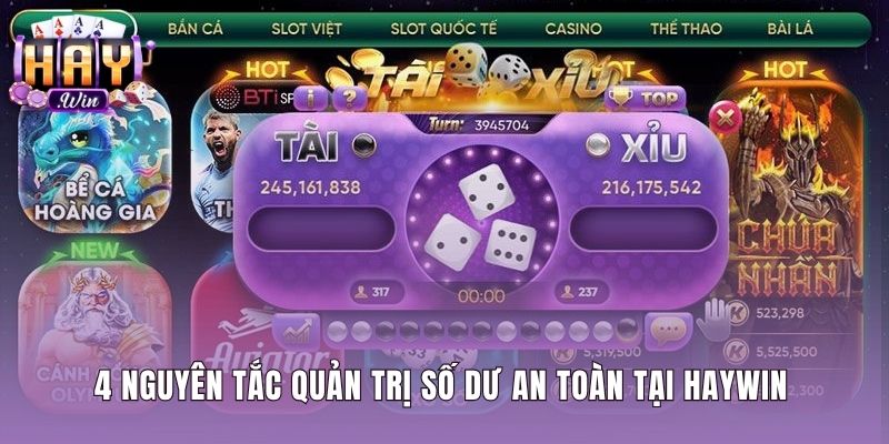 Nguyên tắc kiểm soát số dư trước chuỗi cầu bệt tài xỉu
