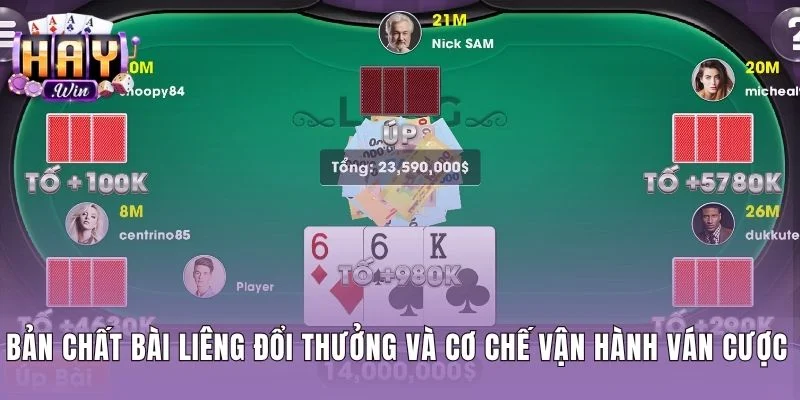 Bài liêng đổi thưởng cùng quy tắc vào tiền cược ba lá