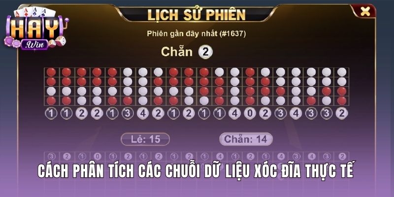 Phương pháp nhận diện chuỗi cầu trên bảng vị xóc đĩa