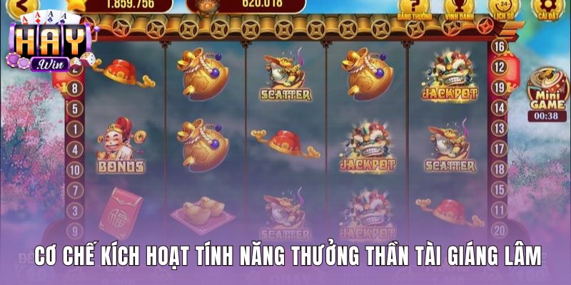 Cơ chế nổ hũ liên hoàn của Thần tài giáng lâm