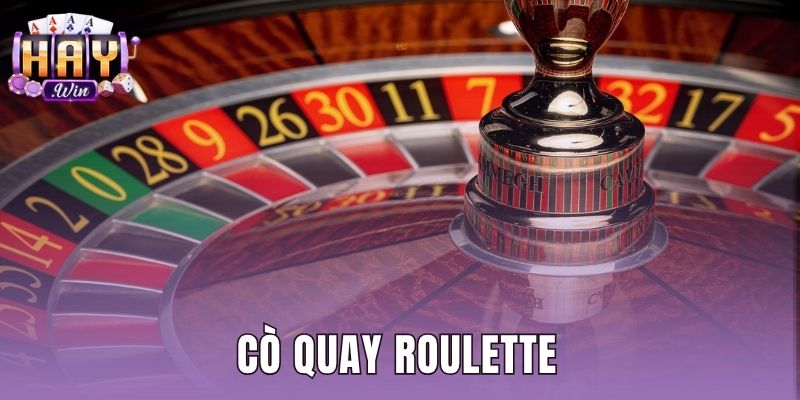 Cò Quay Roulette - Cấu Tạo Cơ Học Chuẩn Xác Tại Haywin