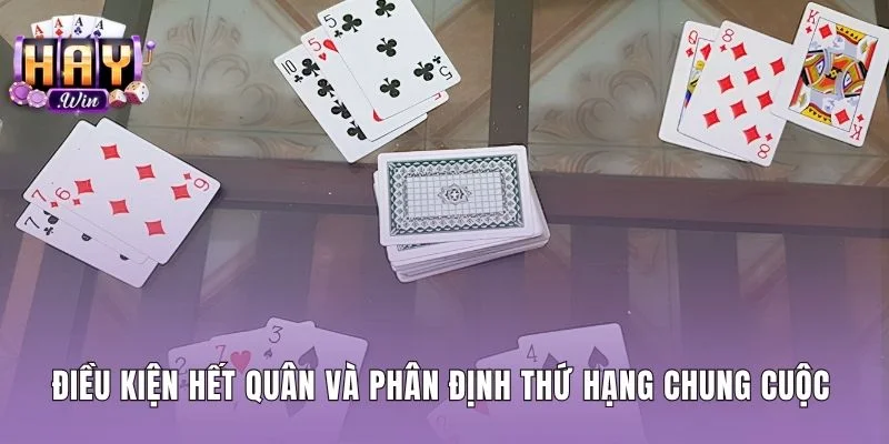 Quy chuẩn phân định thứ hạng chung cuộc khi chơi bài tấn