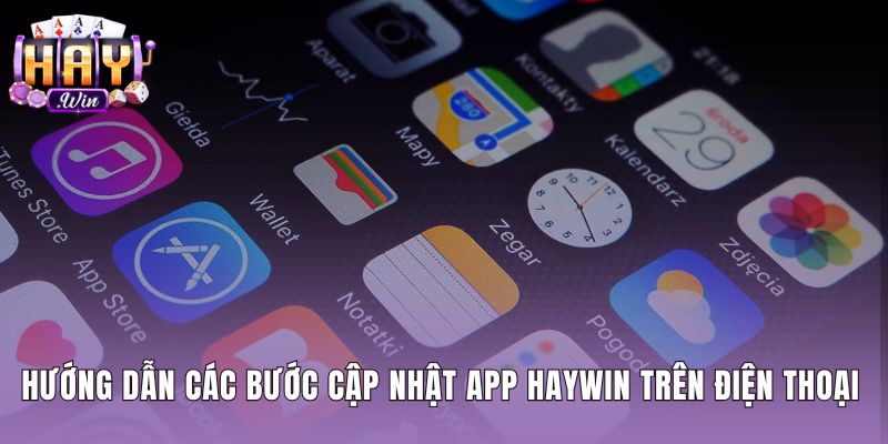 Các bước cập nhật app Haywin chuẩn xác trên điện thoại